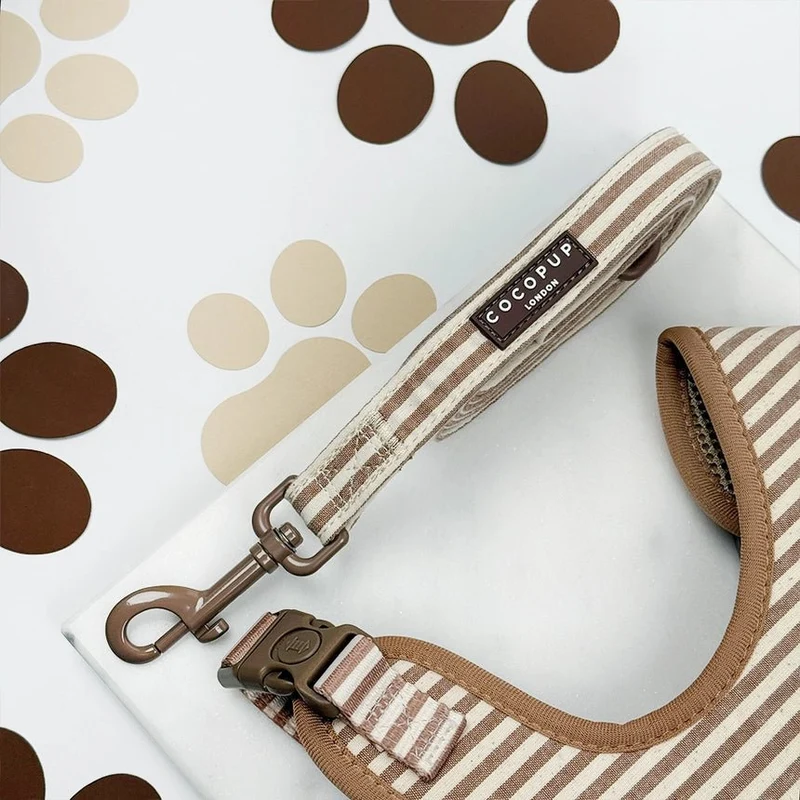 Laisse pour chien rayée London Linen CocoPup London