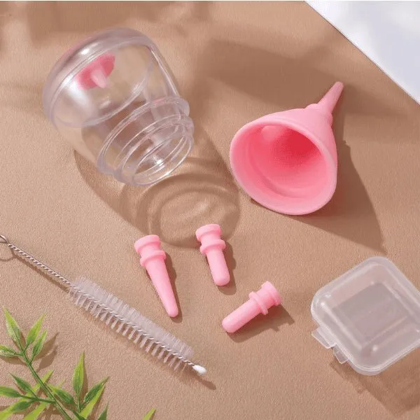 Mini biberon chaton - 40 ml à tétine élastique précise - SoftMilk™