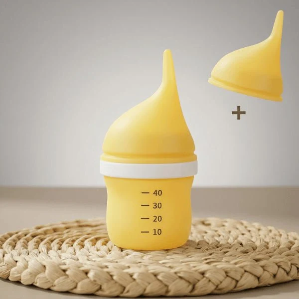 Chaton biberon - Tétine anti étouffement débit maîtrisé - Milkitsy™