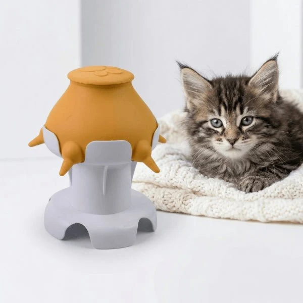 Biberon pour chatons - Surélevé à 5 tétines autonome - MultiMilk™