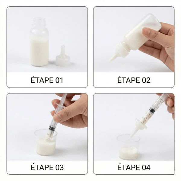 Biberon chaton - Kit complet allaitement sevrage - KitCatMilk™