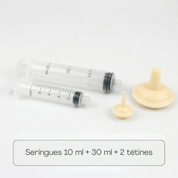 Biberon chaton - Seringue à tétine pour allaitement - MilkCare™