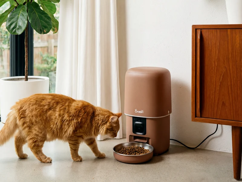 Distributeur de croquettes intelligent