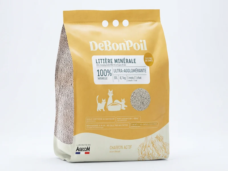 Litière minérale pour tous les chats (x2)