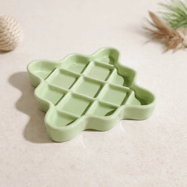 Gamelle anti glouton céramique pour chat - CeraGrid™