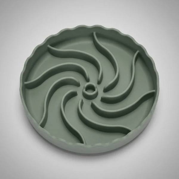 Gamelle pour chat glouton - Anti régurgitation en rosace - SpiraSlow™