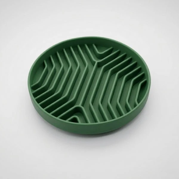 Gamelle anti gloutons chat - Anti vomissement durable - InstinctBowl™