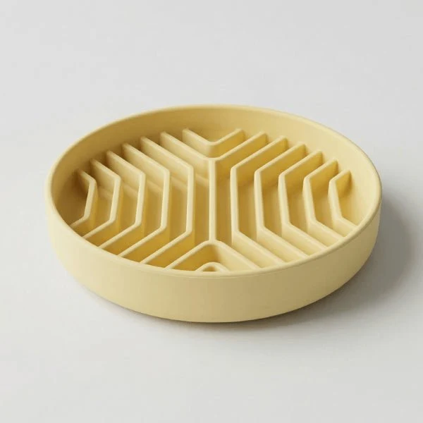 Gamelle anti gloutons chat - Anti vomissement durable - InstinctBowl™