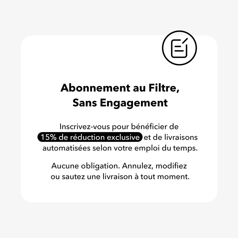 Ultrafiltre Glacier Pour Fontaine