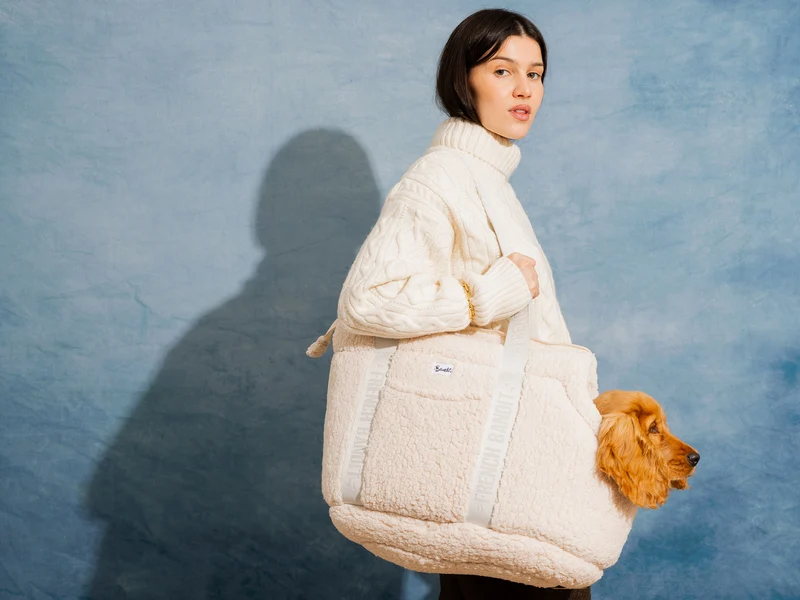 Sac pour chien en sherpa
