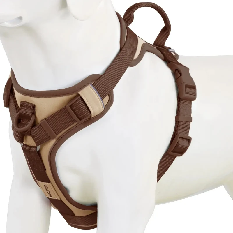 Harnais anti traction chien qui tire
