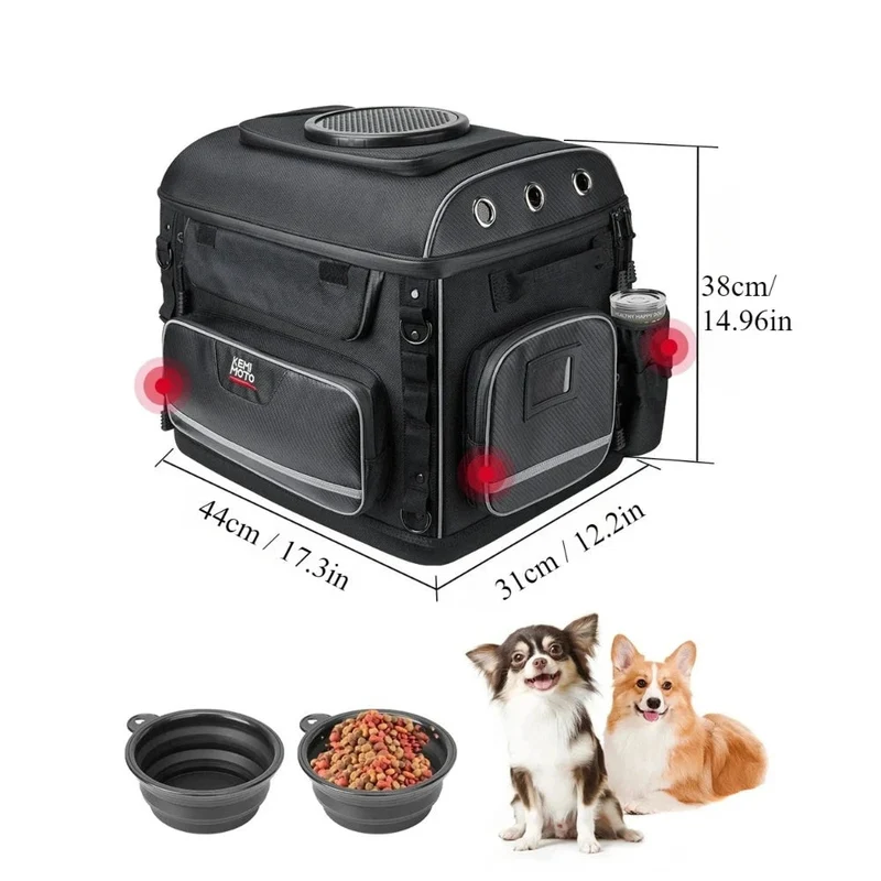 Panier chien moto