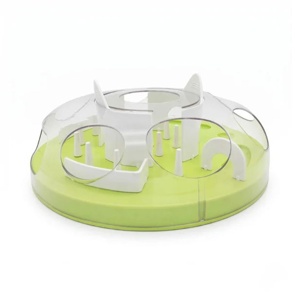 Gamelle ludique chat - Stimulation jeu alimentaire - MazeLudiCat™