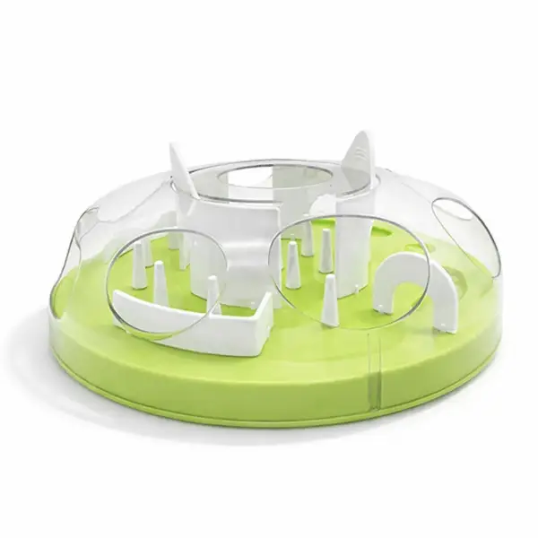 Gamelle ludique chat - Stimulation jeu alimentaire - MazeLudiCat™