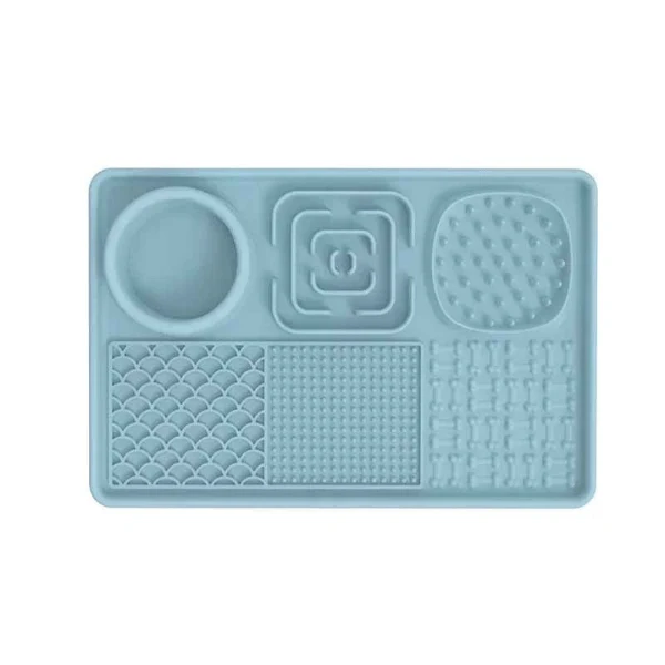 Tapis anti glouton chat - Polyvalent et stimulant - MultiCroc Block™