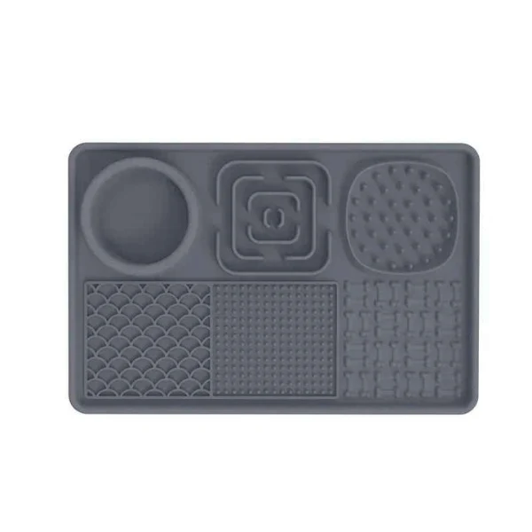 Tapis anti glouton chat - Polyvalent et stimulant - MultiCroc Block™