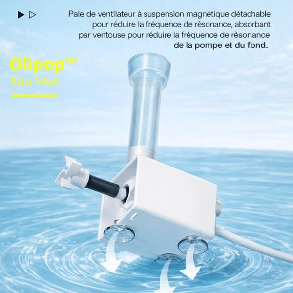 Fontaine à eau chat design à buse spirale silencieuse - Olipop™