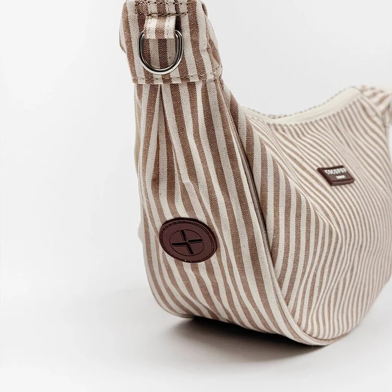 Sac de promenade pour chien bandoulière London Linen CocoPup London