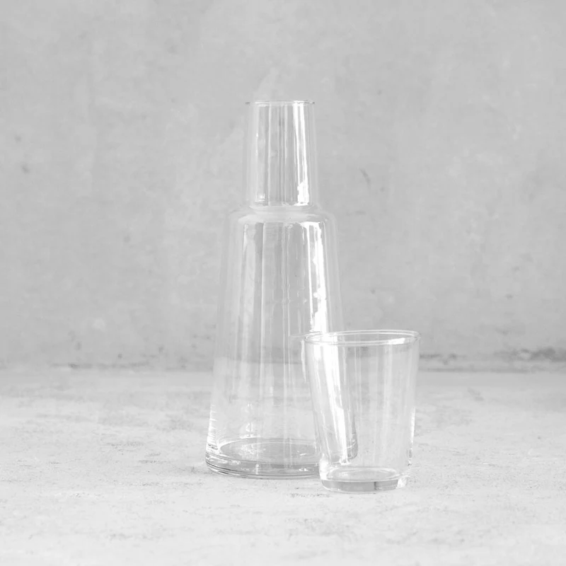 Flacon avec verre 800ml