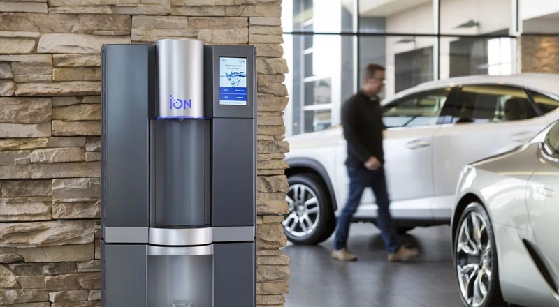 Fontaine à eau ION | Eau froide, chaude et/ou gazeuse | 30 l/h | À poser ou sur pied