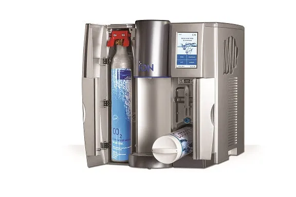 Fontaine à eau ION | Eau froide, chaude et/ou gazeuse | 30 l/h | À poser ou sur pied