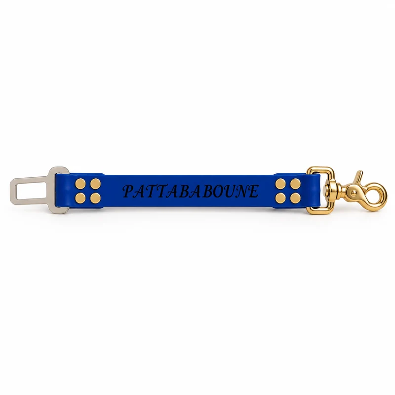 Ceinture de sécurité voiture chien & chat personnalisable