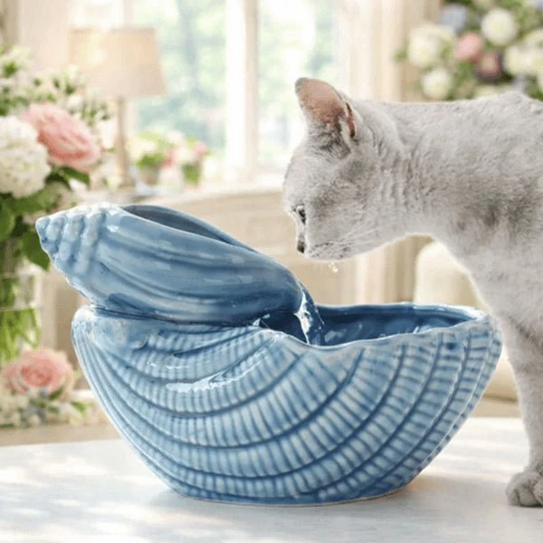Abreuvoir chat céramique à filtre permanent - OCeram™