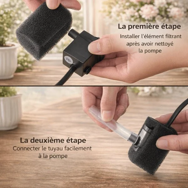 Abreuvoir chat céramique à filtre permanent - OCeram™