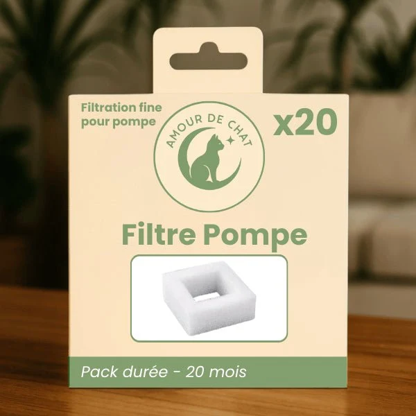 Fontaine à eau chat céramique design naturelle - Ozen™
