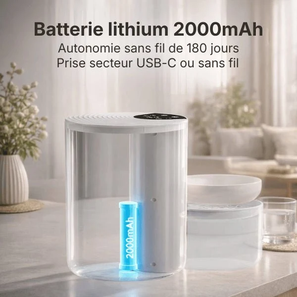 Distributeur d’eau pour chat - automatique intelligent sans fil - HydroBowl™