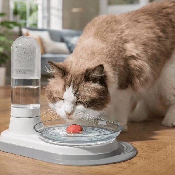 Distributeur d’eau pour chat à filtre permanent - OGlass™