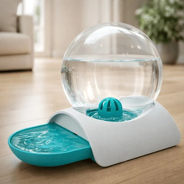 Distributeur d'eau pour chat sans électricité - OFlow™