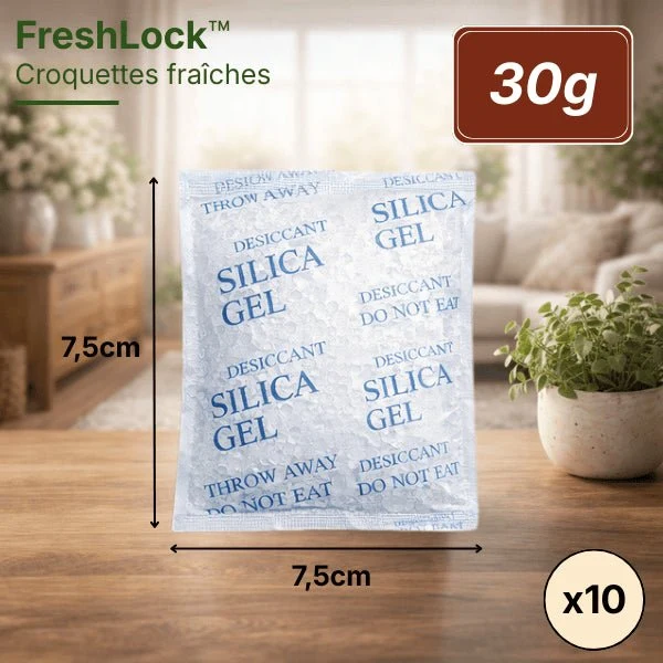 Sachet absorbeur d'humidité pour distributeur - FreshLock™
