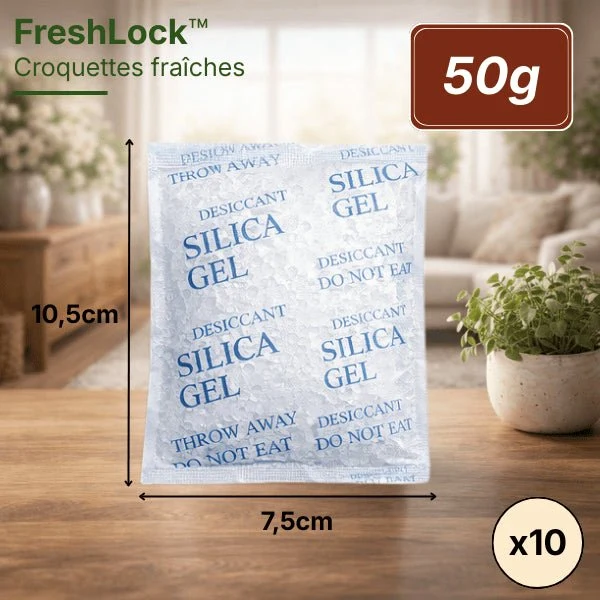 Sachet absorbeur d'humidité pour distributeur - FreshLock™