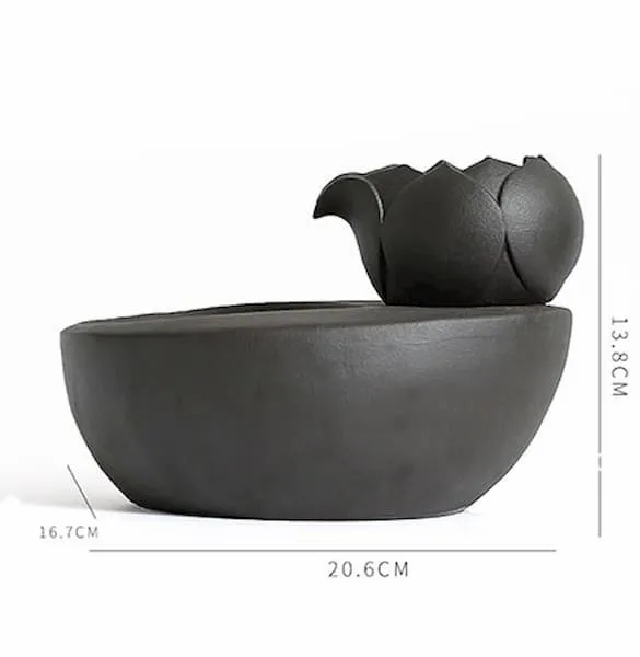 Fontaine design en céramique pour chat