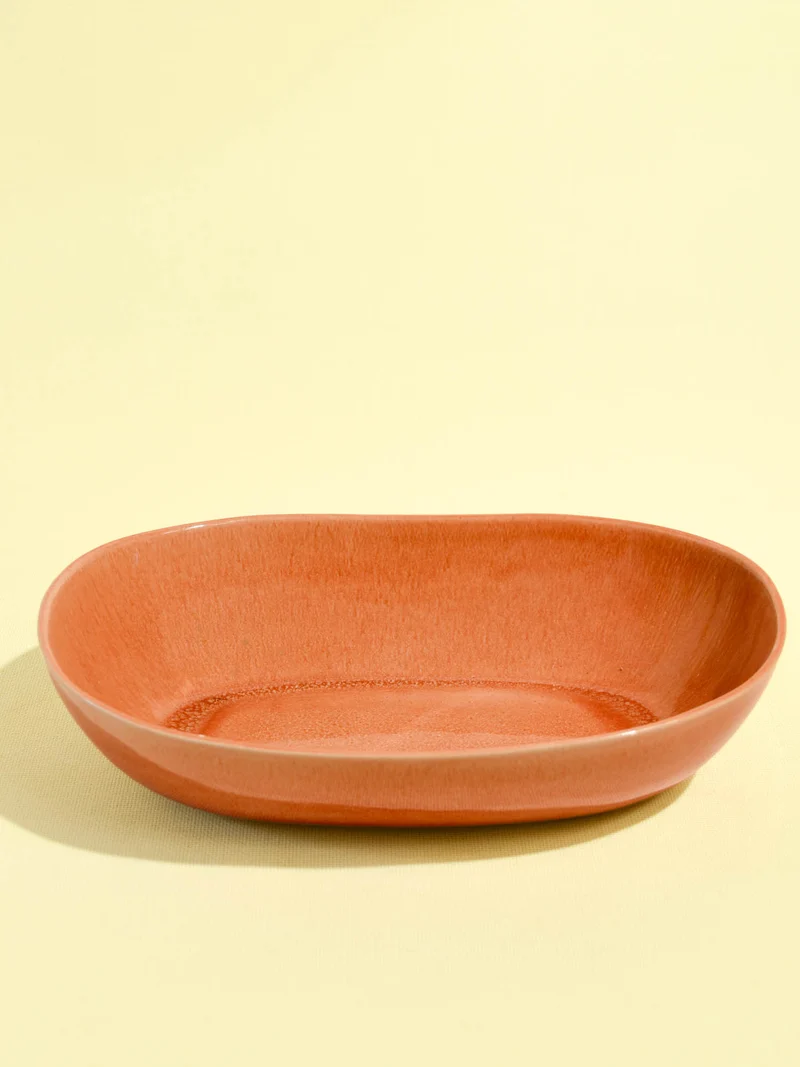 Plat de service XL | Terracotta sienna