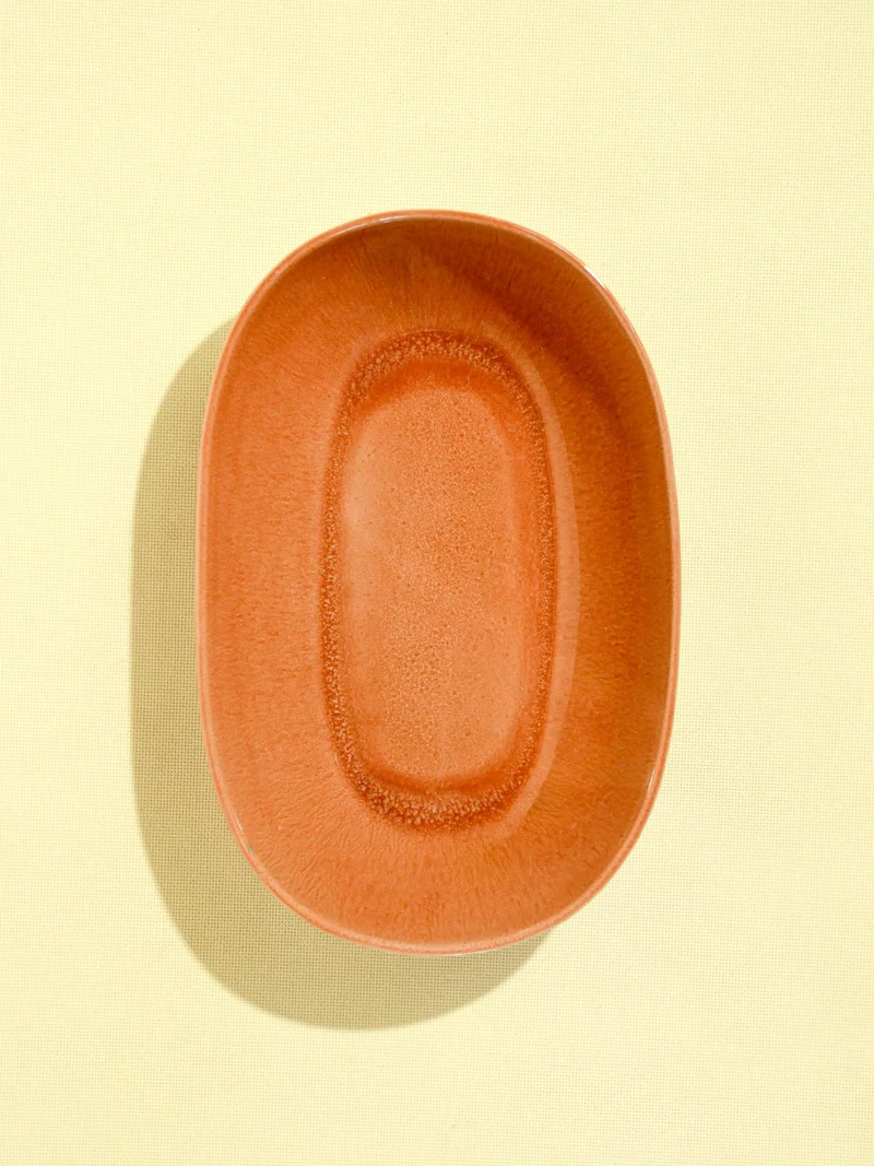 Plat de service XL | Terracotta sienna