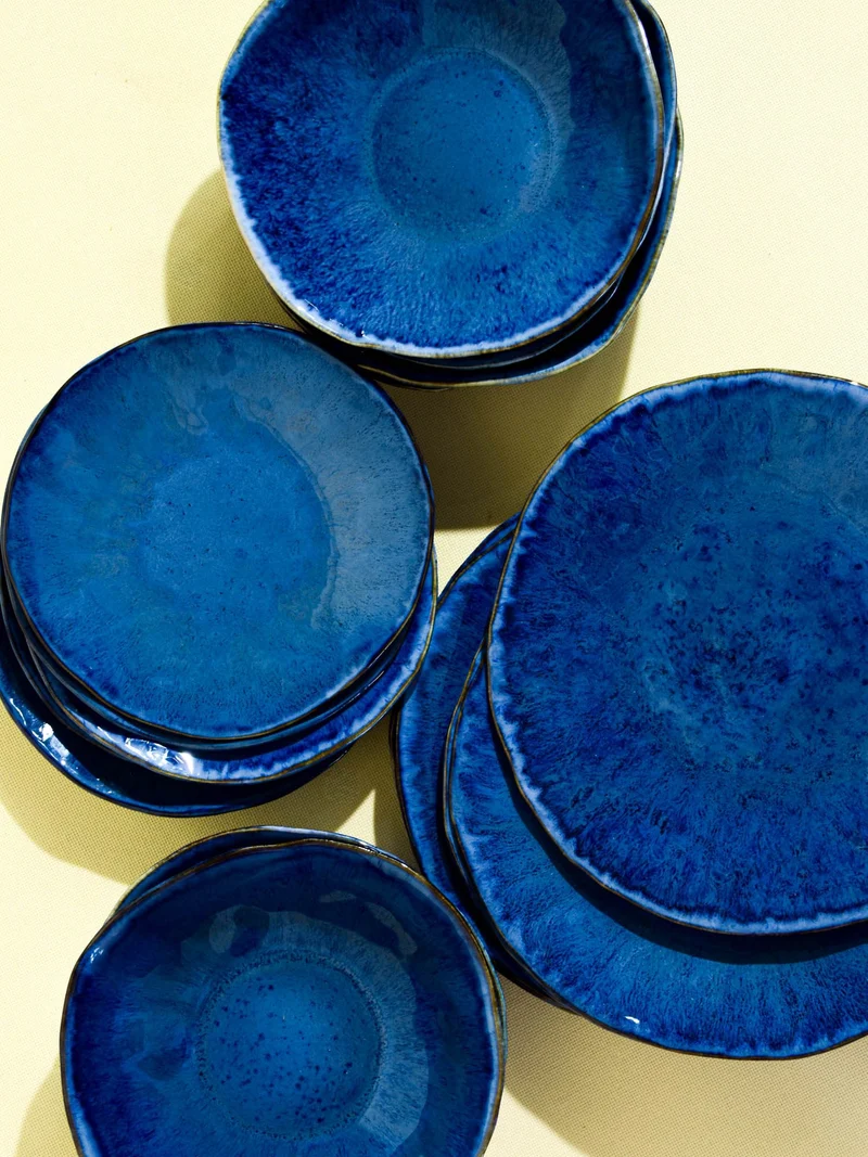 Service pour 4 Onda | Bleu abyssal