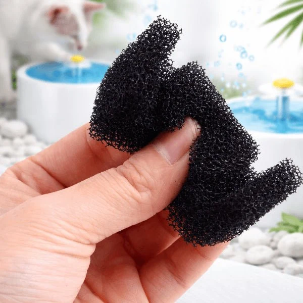 Filtre pour pompe fontaine à eau chat - arrière