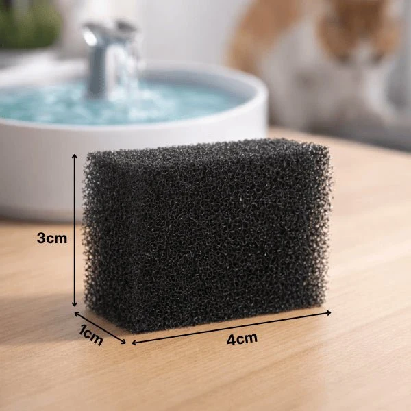 Filtre pompe fontaine chat - intérieur