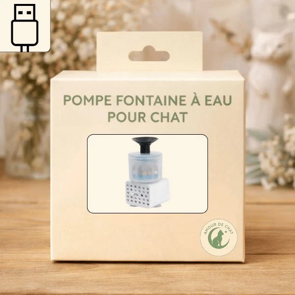Pompe fontaine eau chat - cartouche filtre