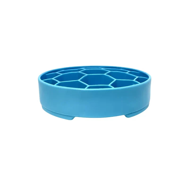 Gamelle Anti-Glouton pour chien - Ruche Bleu- SodaPup