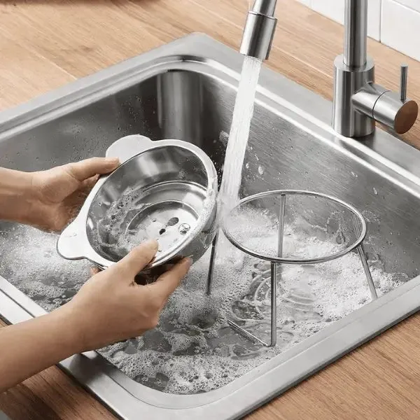 Gamelles pour chat - Inox surélevée tête de chat - Nutrix™