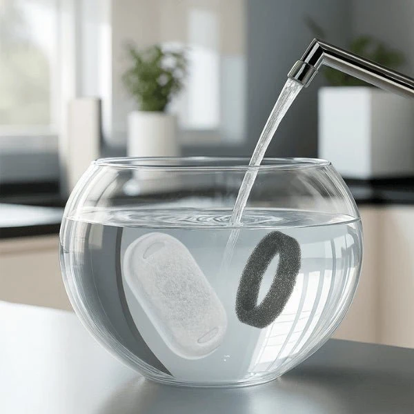 Filtre fontaine chat double - Ionix™ : Haute performance