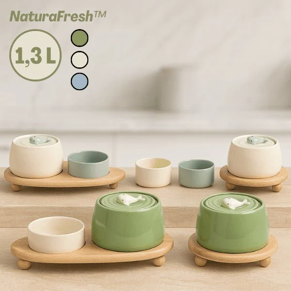 Filtre fontaine à eau pour chat - NaturaFresh™ : Meilleure hydratation