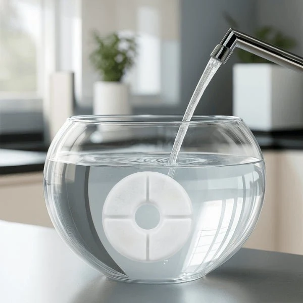 Filtre fontaine à eau chat - Hydroflor™ : Eau rafraîchissante