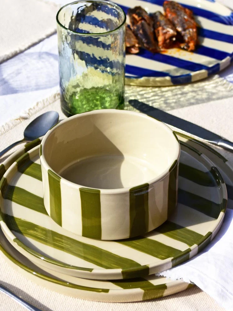 Grand bol | Vert Linhas