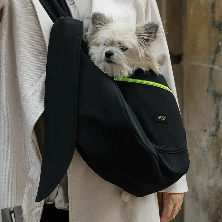 Sac de transport bandoulière pour chien Le Loop MOOF — Style & Liberté