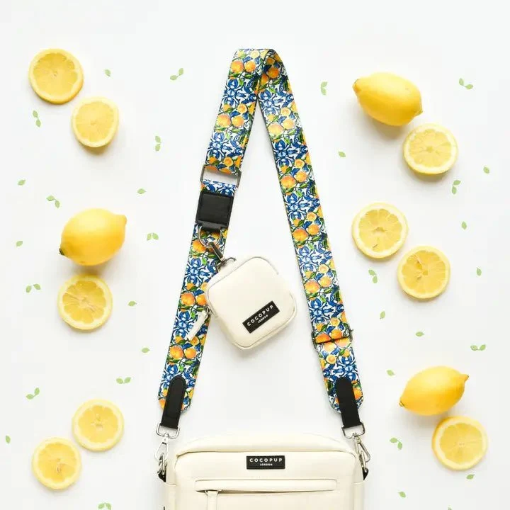 Sangle de sac de promenade Amalfi Lemon CocoPup London