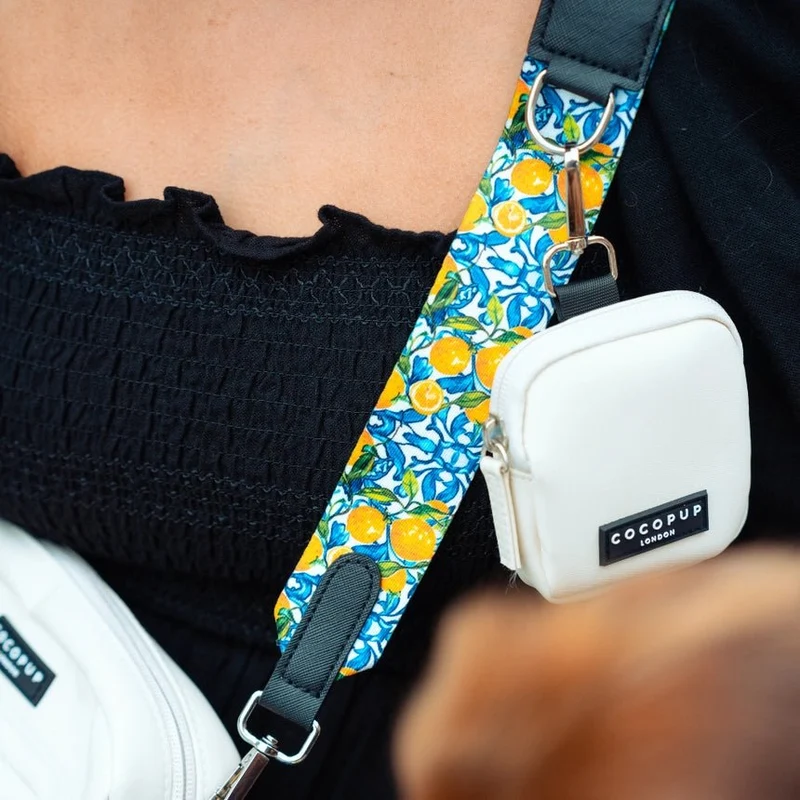 Sangle de sac de promenade Amalfi Lemon CocoPup London